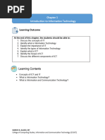 Chapter 1 Introduction To Information Technology