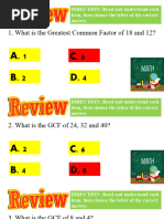 Q1 - MATH 8 - LESSON 1 FACTORING by GCMF