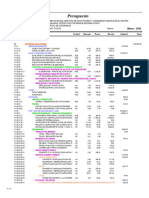 Presupuesto Consolidado Huayhuahuasi