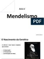 AULA 02 - Gentica Geral - Mendelismo