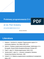 Wyklad Podstawy Programowania C++