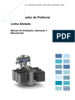Manual Transformador de Potencia Aletado 10000892317 Portugues