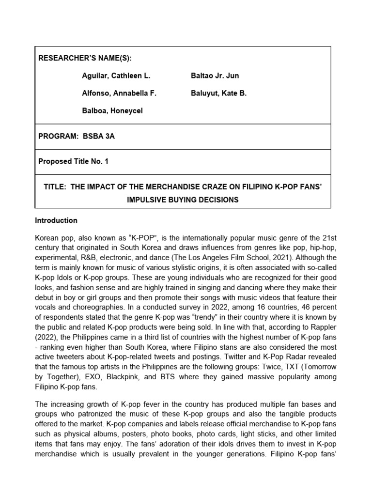 Proposed title 1 pdf survey methodology merchandising