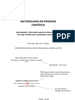 Apresentação e Informações Quanto Ao Desenvolvimento