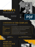 Fight Club Sports Business Plan by Slidesgo