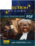 1 November Final Revised Litigation Lingo -Objection My Lord