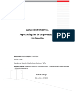 Aspectos Legales de Un Proyecto de Construcción