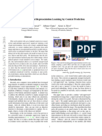 4.1 - Unsupervised Visual Representation Learning by Context Prediction