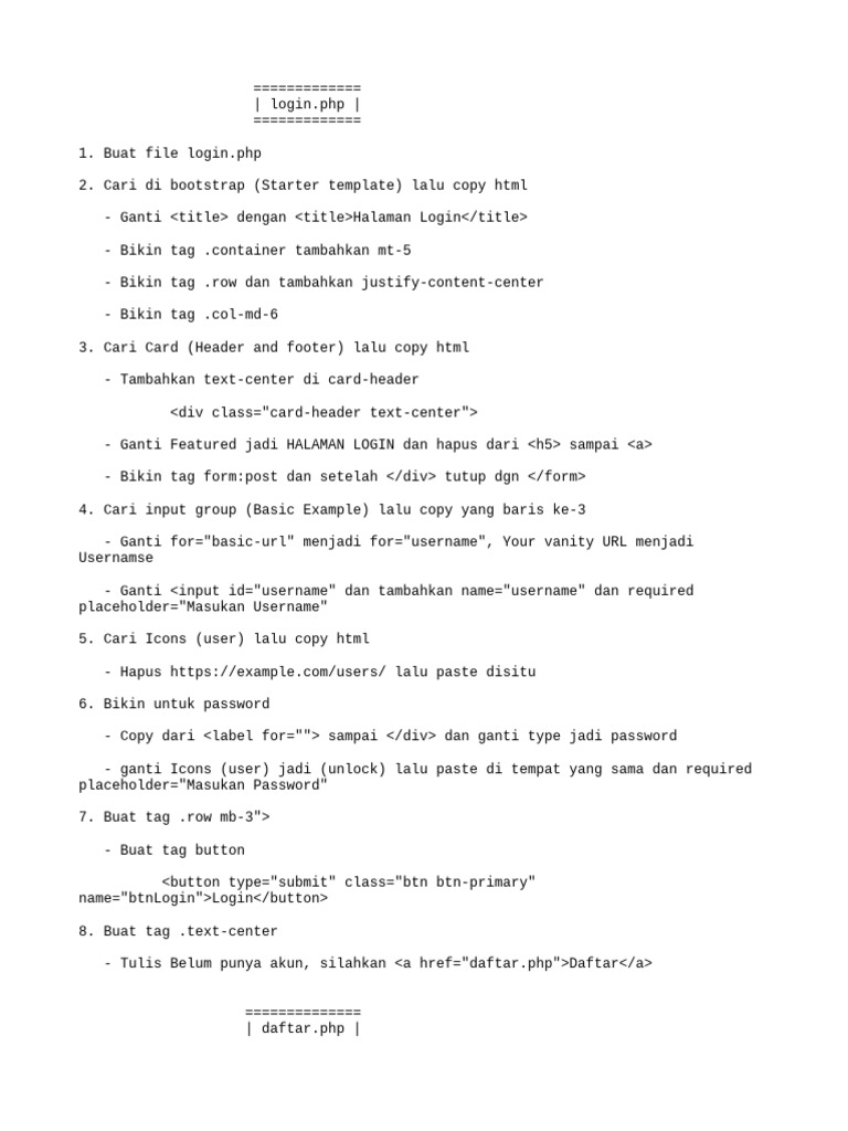 Halaman Login dan Pendaftaran Scribd | PDF