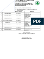 Jadwal Pemantauan P4k