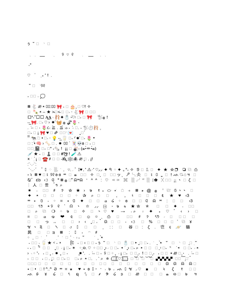 Symbols | PDF
