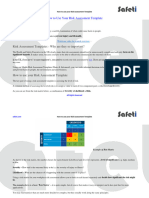 How To Use Your Risk Assessment Templates