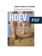 Hdev 4th Edition Rathus Test Bank