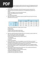 Probability Questions