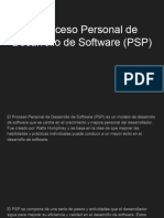 El Proceso Personal de Desarrollo de Software (PSP)