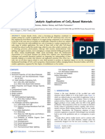 Fundamentals and Catalytic Applications of CeO2 Based Materials