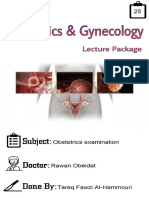 25 - Examination in Obst and Gyn 2
