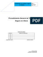 Procedimiento de Trabajo Seguro en Altura - AJAD