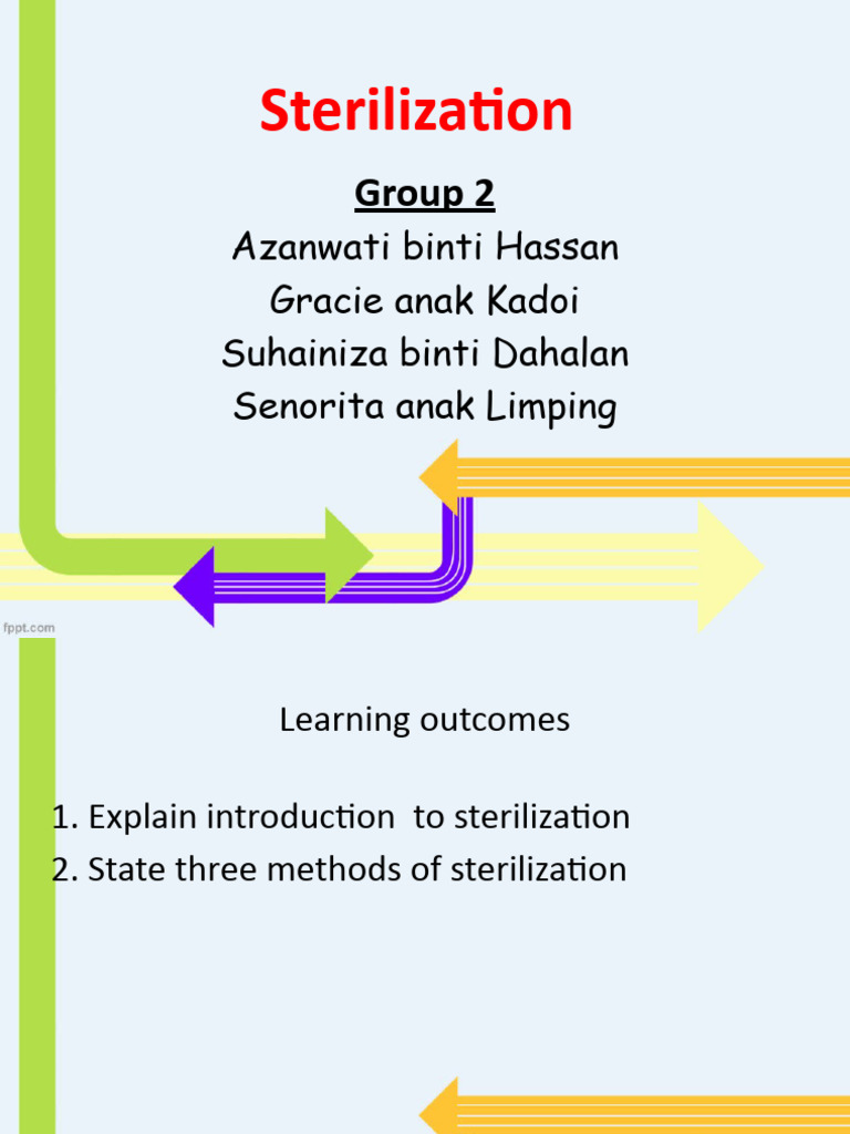 Overview of Sterilization Methods | PDF | Sterilization (Microbiology ...