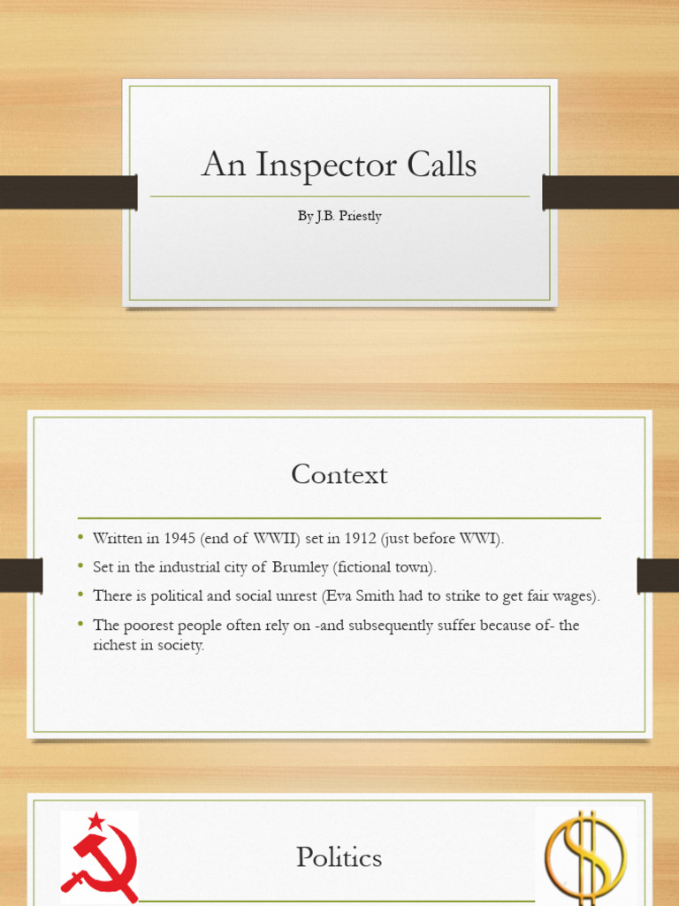 An Inspector Calls | PDF