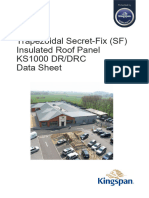 Kingspan PIR Datasheet KS1000 DR Roof