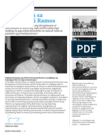 Ekonomiya Sa Panohon Ni Ramos Article