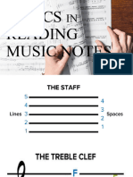 Basics in Reading Music Notes (Choir Workshop)