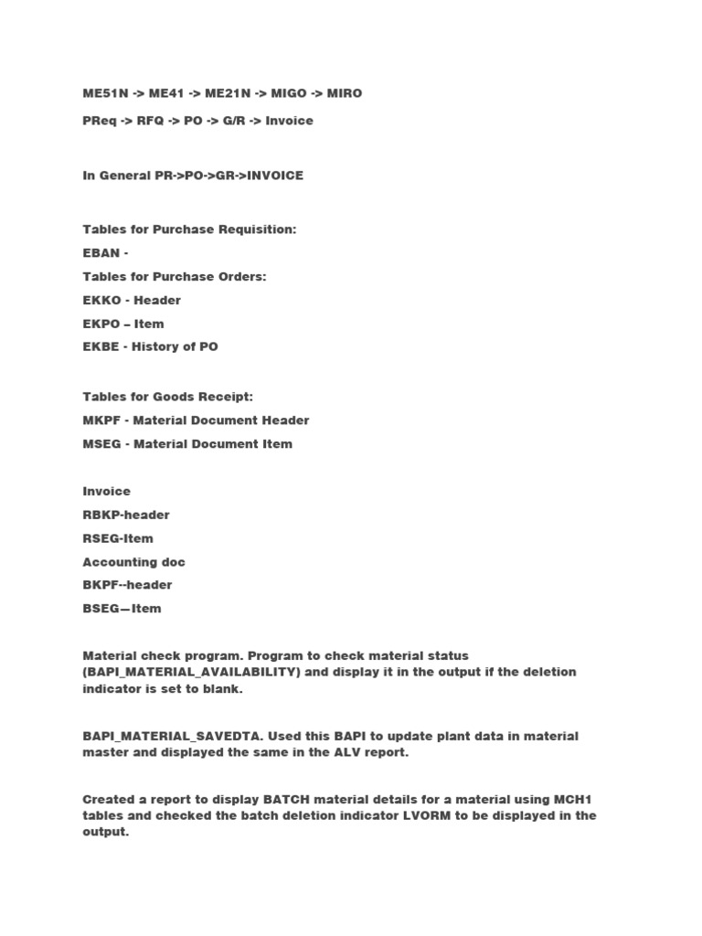 ABAP Interview Questions PDF Computer Program Programming