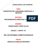 Conceptos Básicos de Programación Orientada A Objetos