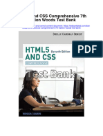 Html5 and Css Comprehensive 7th Edition Woods Test Bank