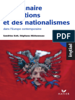 Dictionnaire Des Nations Et Des Nationalismes