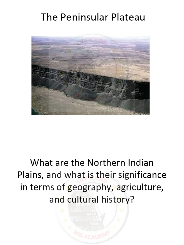 Overview of the Peninsular Plateau | PDF | Earth Sciences