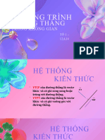 Phương Trình Đường Thẳng