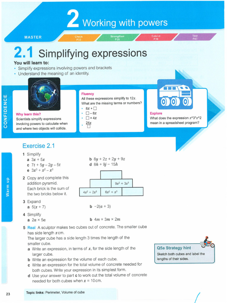 Delta 3 - Unit 2 - Working With Powers | PDF