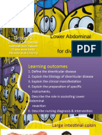 Lower Abdominal Resection For Diverticular Disease