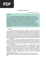 A Atualidade No Jornalismo[1]