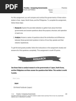 1.2.6 Practice - Comparing Governments (Practice)