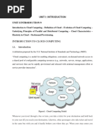 Cs8791 Cloud Computing Unit1 Notes