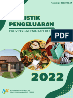 Statistik Pengeluaran Provinsi Kalimantan Timur 2022