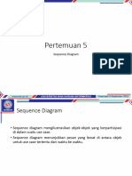 Pertemuan 5: Sequence Diagram