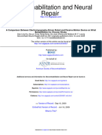 (2009) A Comparison Between Electromyography Driven Robot and Passive Motion On Wrist Rehabilitation For Chronic Stroke