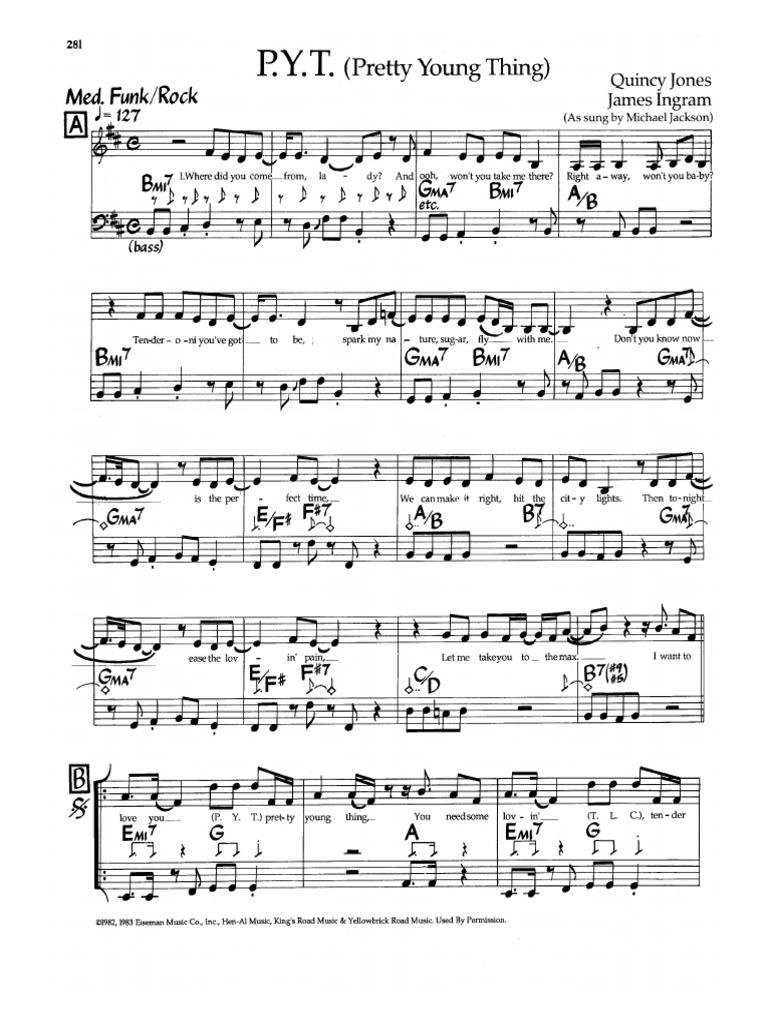 P.Y.T. Pretty Young Thing Micheal Jackson PDF(04)
