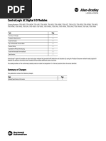 Controllogix Ac Digital I/O Modules: Installation Instructions