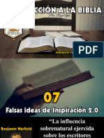 IB - Falsas Ideas de Inspiración - II