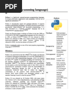 Python (Programming Language)
