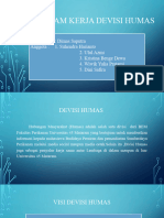 Program Kerja Devisi HUMAS Dimas