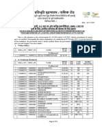 List of Provisional Shortlisted Candidates For The Post of Welfare Officer and Jr. Technician