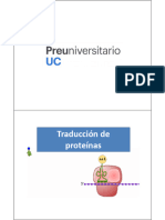 2019 Clase 03 Traducción de Proteínas