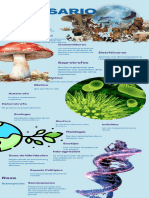 Infografía Ciencia Biología Células Ilustrada Azul