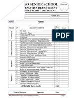 s.2 Project Assessment Form